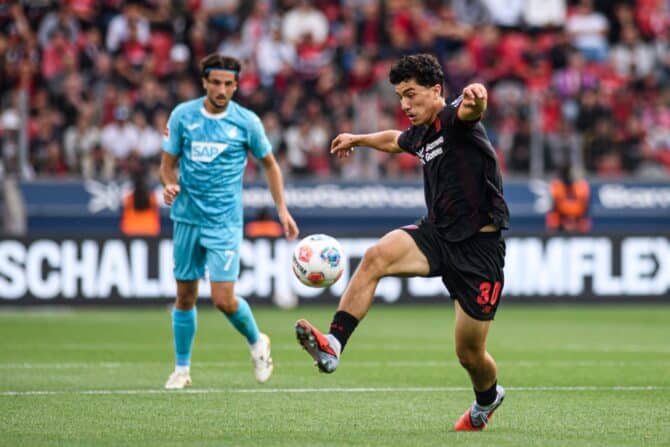 Ibrahim Maza in der Bundesliga im Trikot von FC Bayer 04 Leverkusen (Foto Depositphotos.com)