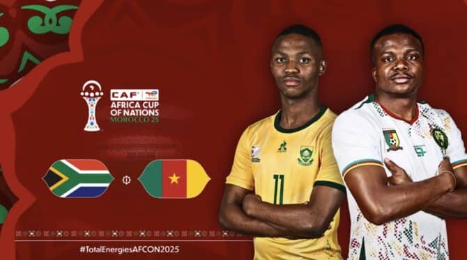 Fußball heute beim Africa Cup 2025: Südafrika gegen Kamerun: Viertelfinal-Kampf!