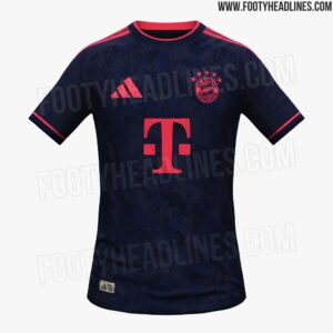 Bayerns neue Trikots 2026 - das dritte Trikot