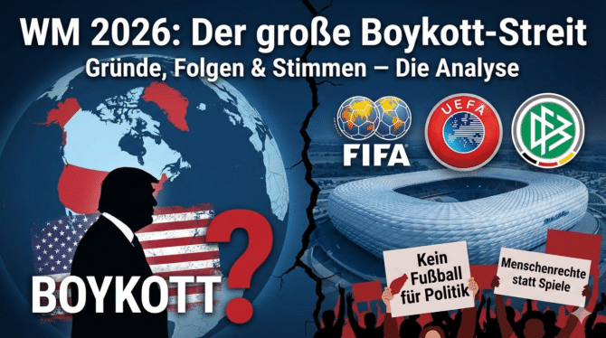 WM 2026 Boykott - Gründe, Möglichkeiten, Stimme
