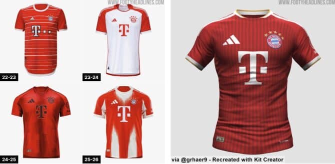 FC Bayern News: So sieht das neue FC Bayern München 26-27 Heimtrikot aus - 1.Leak