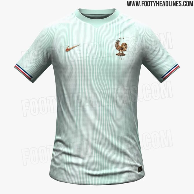 WM 2026 Trikots vorgestellt: Frankreich 2026 World Cup Away Nike Trikot