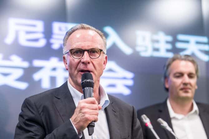 Stellv. Vorsitzender Karl-Heinz Rummenigge vom FC Bayern (Foto Depositphotos.com)