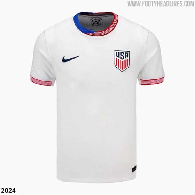 Das USA Heimtrikot 2024 von nike