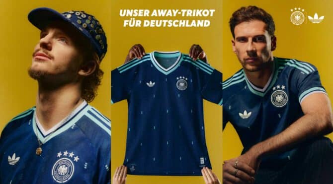 So sieht das neue DFB Away Trikot 2026 aus!