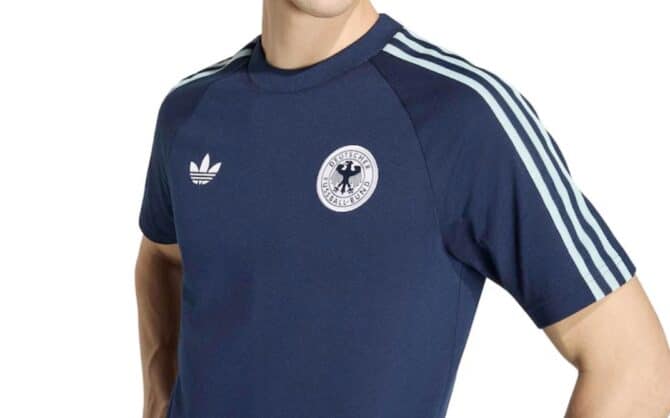Deutschland T-Shirt adidas Originals - Marineblau