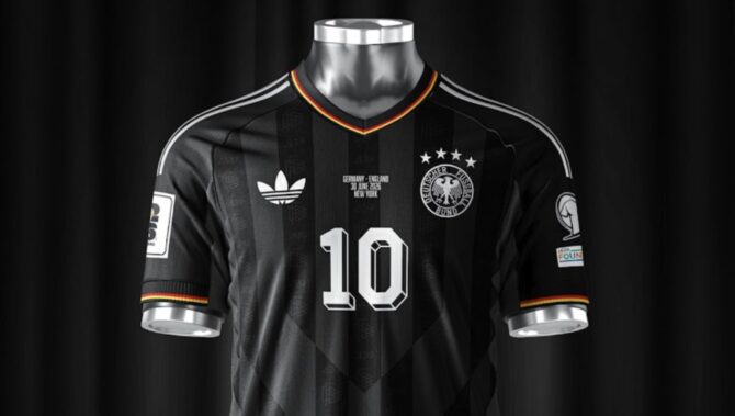 Gold & Schwarzes Deutschland Trikot 2026 - Sieht so das 3.DFB-Trikot von Adidas aus?