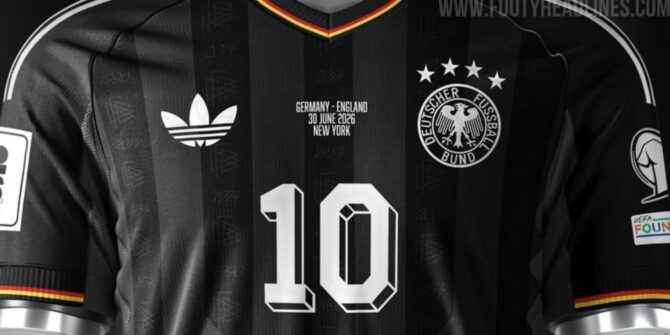 Gold & Schwarzes Deutschland Trikot 2026 - Sieht so das 3.DFB-Trikot von Adidas aus?