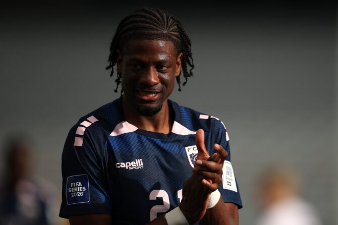 Nuno da Costa (Kap Verde) reagiert beim FIFA-Series-Spiel gegen Finnland im Eden Park in Auckland, Neuseeland am 30. März 2026. Phil Walter / Getty Images
