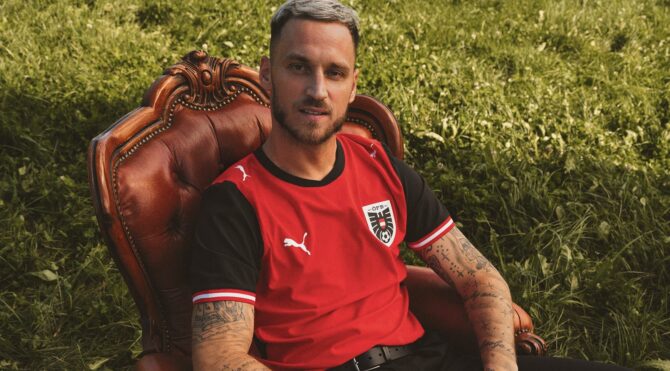 PUMA und der ÖFB enthüllen WM-Trikot