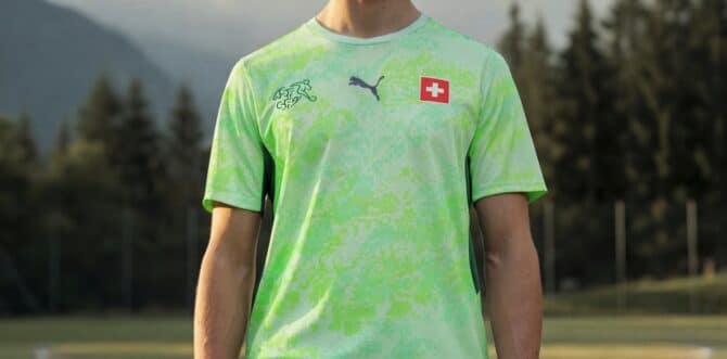 Neues WM 2026 Schweiz Away Trikot: So sieht das Schweizer Puma Away SFV Trikot 2026 aus!