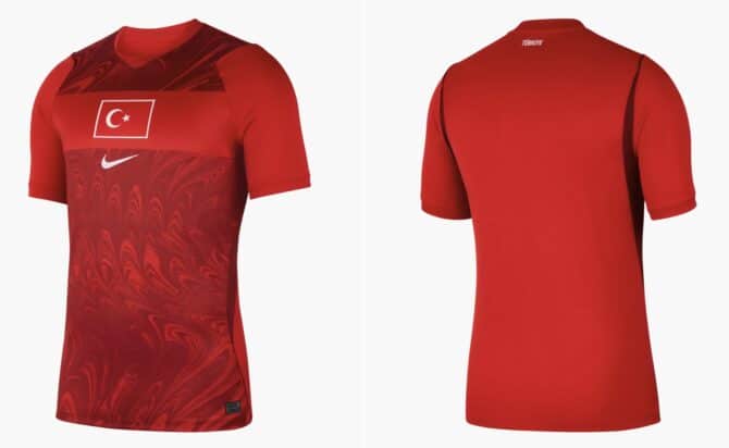 Das sind die Türkeitrikots von nike