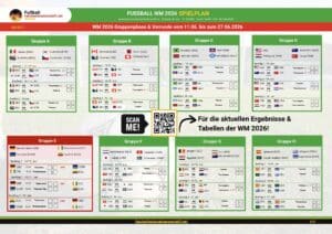 PDF Spielplan WM 2026 Seite 1