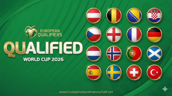FIFA WM 2026 Teilnehmer - Wer ist aus Europa alles bei der WM 2026 dabei?