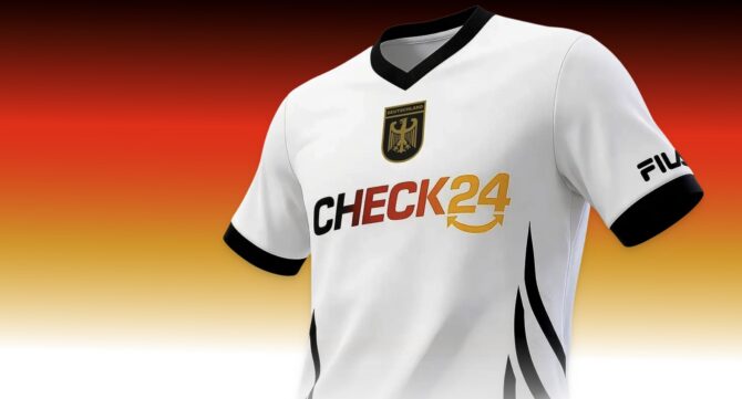 Kostenloses WM 2026 von Check24 - Trikot gegen eigene Daten beim WM-Tippspiel