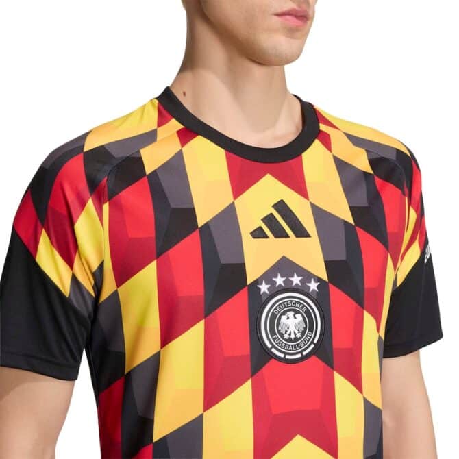 DFB adidas Heim-Aufwärmtrikot - Schwarz