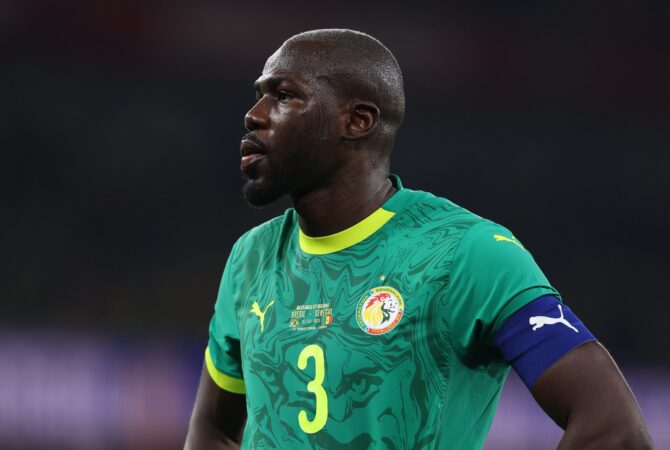 Kalidou Koulibaly im senegalesischen Nationaltrikot