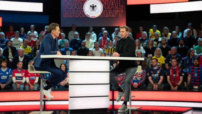 Bundestrainer Nagelsmann zu Gast im ZDF "aktuellen sportstudio"