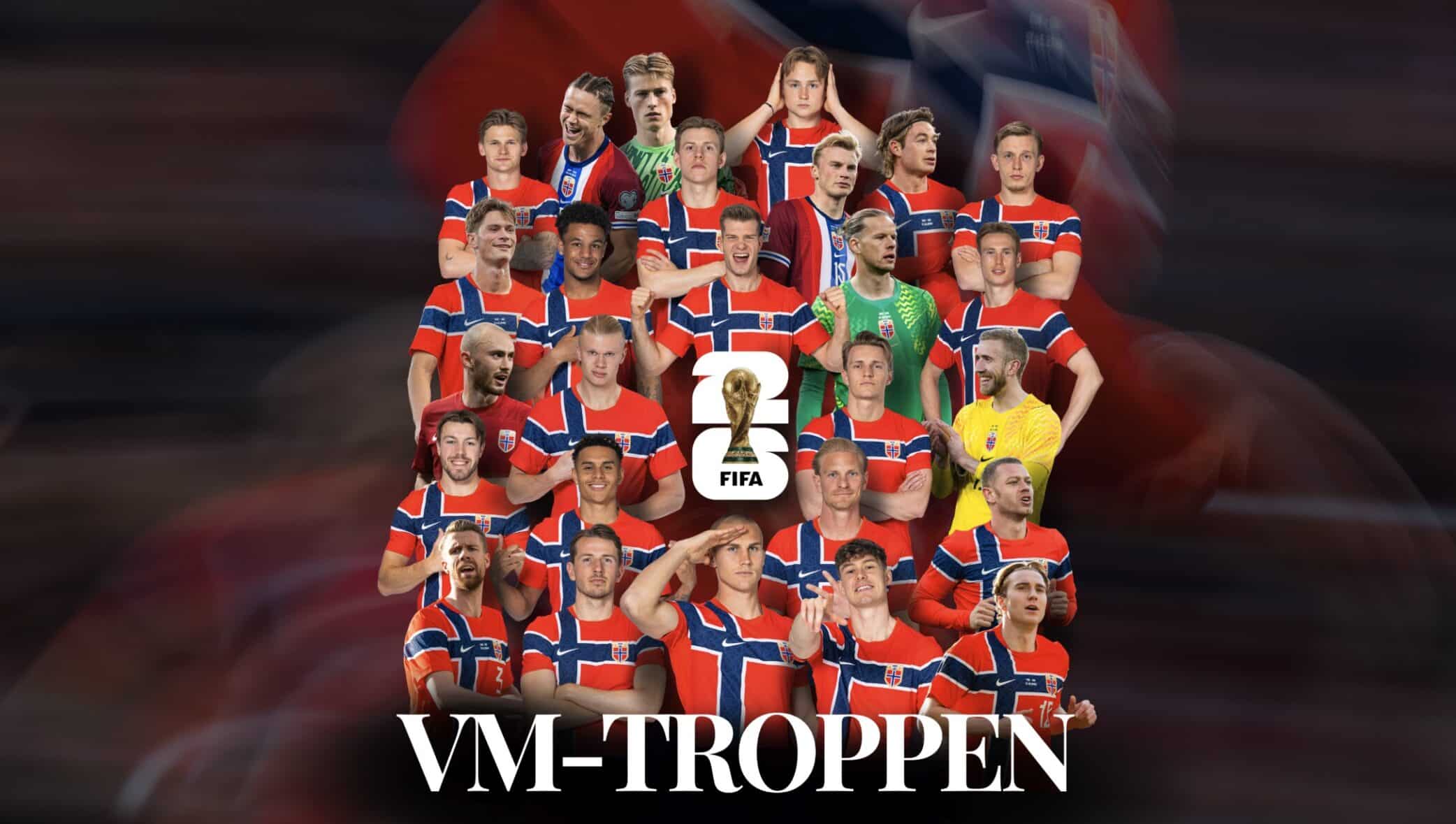 König Harald V. präsentiert Norwegens WM-Kader