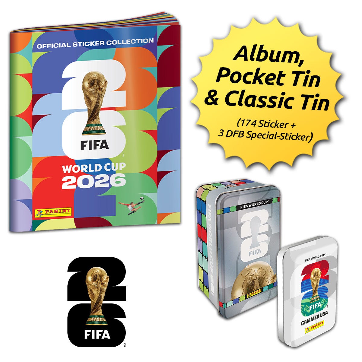 Panini WM 2026 Schnupper-Bundle