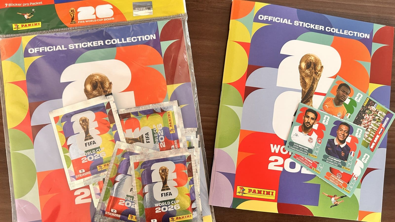Kostenloses WM 2026 Panini-Album + gratis Sticker bei Edeka, Rewe & Lidl
