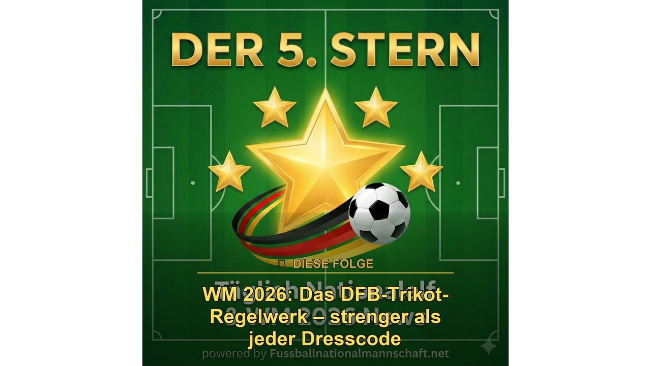 WM 2026: Das DFB-Trikot-Regelwerk – strenger als jeder Dresscode