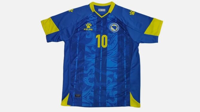 Bosnien-Herzegowina Heimtrikot für die WM 2026