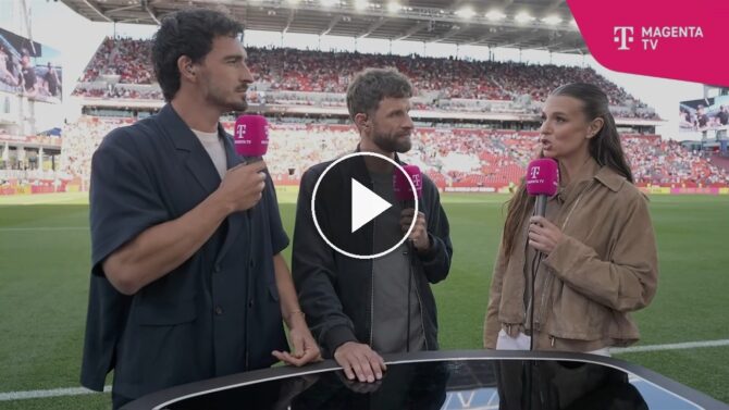 Mats Hummels und Thomas Müller in der MagentaTV-Halbzeitanalyse zum Spiel Deutschland gegen Elfenbeinküste bei der WM 2026.