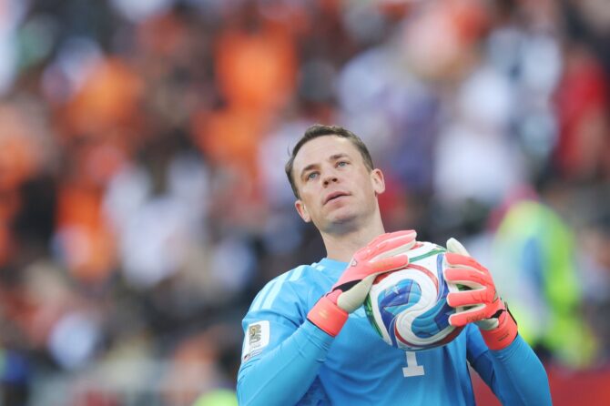 Manuel Neuer im WM-2026-Gruppenspiel der Gruppe E zwischen Deutschland und der Elfenbeinküste am 20. Juni 2026 im Toronto Stadium. (Alexander Hassenstein / Getty Images)
