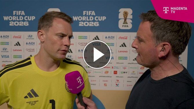 Torhüter Manuel Neuer im MagentaTV-Interview nach dem WM-Aus gegen Paraguay.