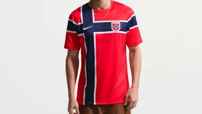 Norwegen Heimtrikot für die WM 2026