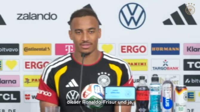 Leweling verspricht: Ronaldo-Frisur bei WM-Titel