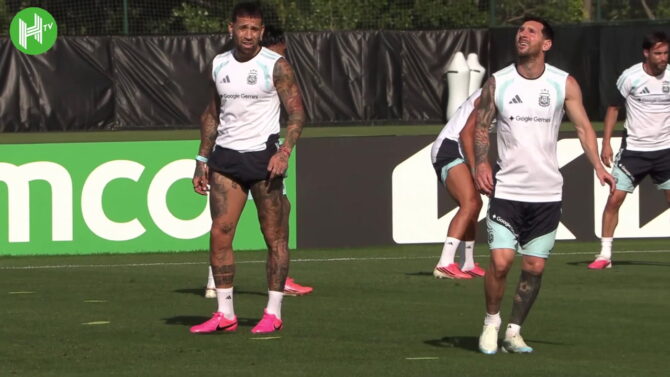 Messi glänzt im Training vor WM-Achtelfinale gegen Kap Verde