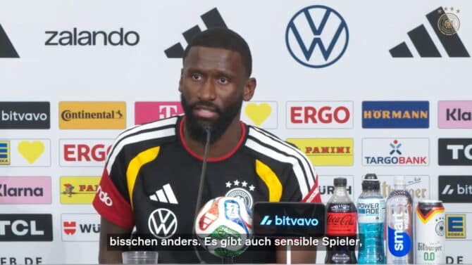 Rüdiger lobt DFB-Nachwuchs: "Schon sehr weit für ihr Alter"