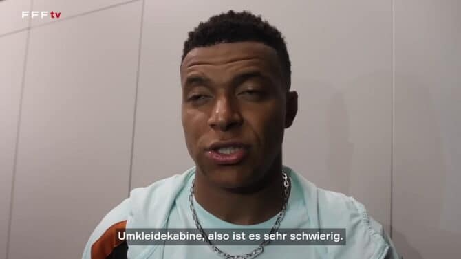Mbappé nach Gewitterpause: "Das war verdammt hart"