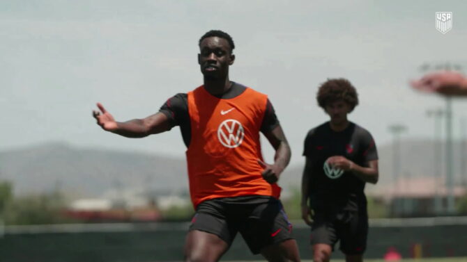 Balogun und Dest im WM-Training: USA bereitet sich vor
