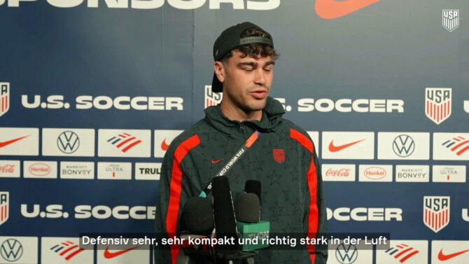 Gio Reyna warnt vor Bosnien: "Echt schwerer Gegner"