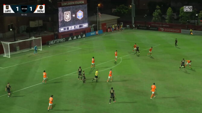 Luke Goodman trifft: LAFC 2 trifft Houston Dynamo zum 2:2