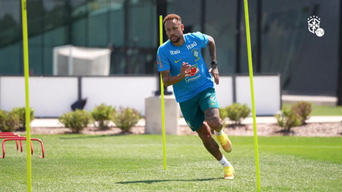 Neymar vor WM-Debüt: Brasilien im Volltraining