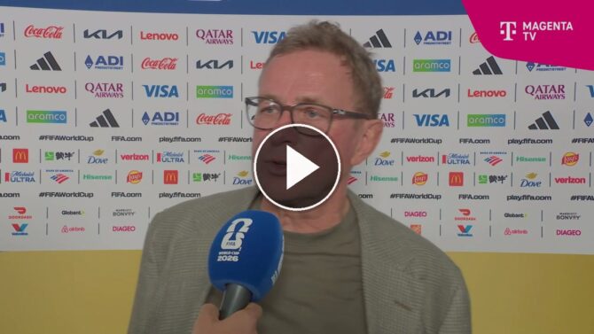 Ralf Rangnick im MagentaTV-Interview nach Österreichs 0:2 gegen Argentinien bei der WM 2026