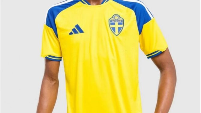 Schweden Heimtrikot für die WM 2026