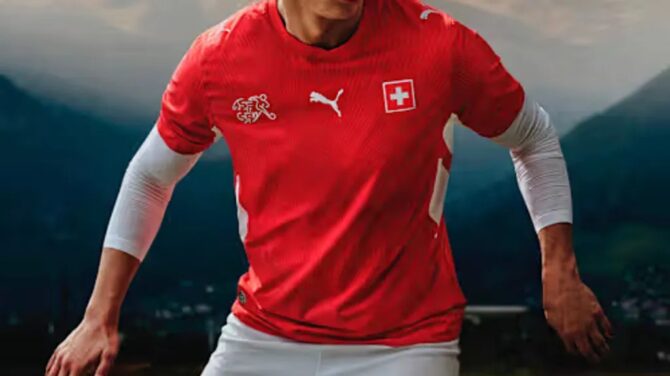 Schweiz Heimtrikot für die WM 2026