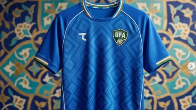 Usbekistan Heimtrikot für die WM 2026
