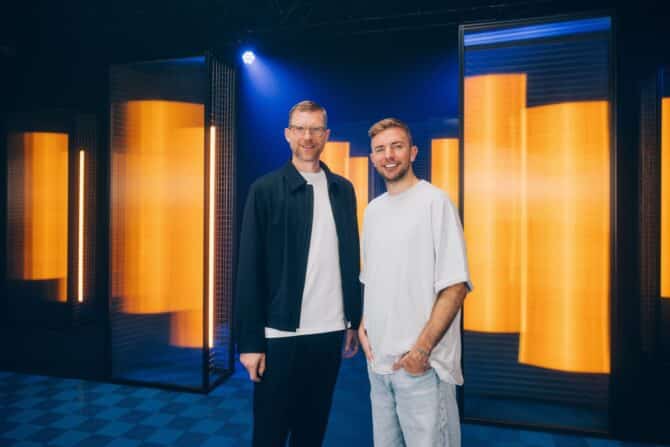 Per Metersacker (l.), Christoph Kramer (ZDF und Dominik Asbach. )