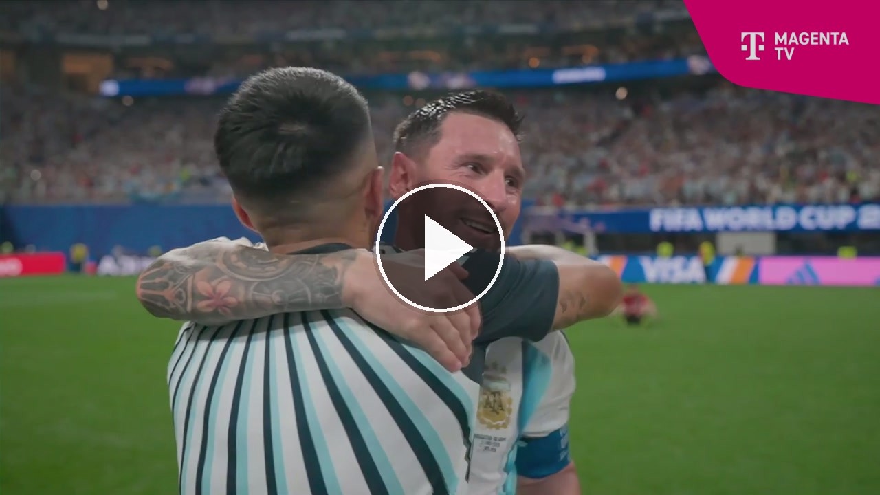 MagentaTV WM 2026 Video: Argentinien gewinnt – Lionel Messi weint nach dem Einzug ins Viertelfinale