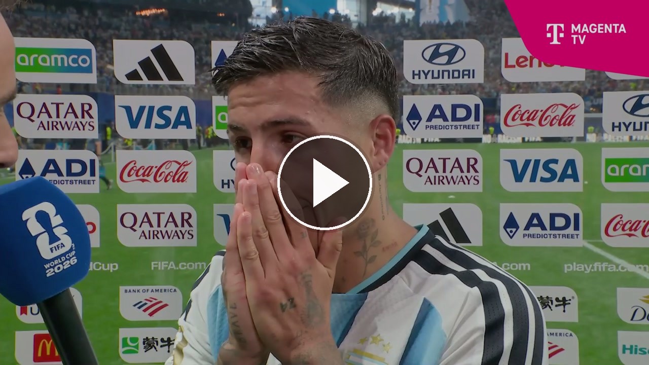 MagentaTV WM 2026 Video: Enzo Fernández über sein Siegtor, „seit Katar gewünscht“