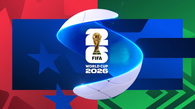 Das offizielle Key-Visual der FIFA Fußball-Weltmeisterschaft 2026: Das Turnier in Kanada, Mexiko und den USA ist das größte Sportereignis des Jahres 2026. (© SWR/ARD/FIFA)