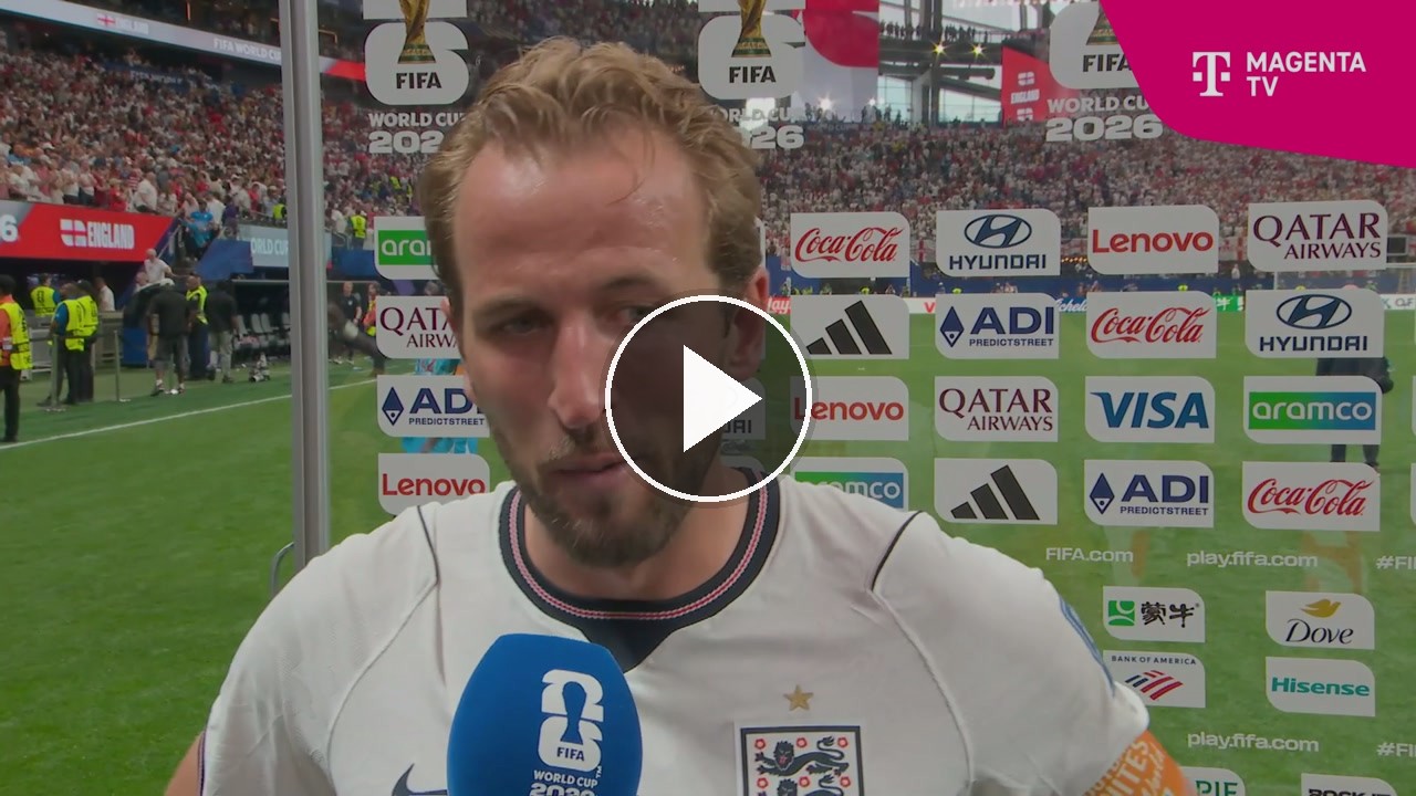 MagentaTV WM 2026 Video: Harry Kane über den Zittersieg gegen die DR Kongo – „Jeder kann zum Helden werden“
