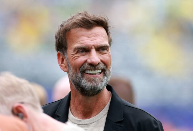 Jürgen Klopp, der künftige Bundestrainer der deutschen Nationalmannschaft, bei der WM 2026 in den USA