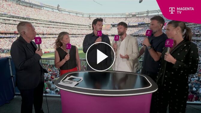 Thomas Müller und Mats Hummels analysieren bei MagentaTV das WM-Finale 2026 zwischen Spanien und Argentinien